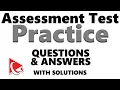 ASSESSMENT TEST PRACTICE - Questions with Answers and Solutions