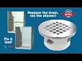 WingTite - Fix Leaking Shower Drain