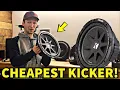Kicker s CHEAPEST Subwoofer Comp C12 Review
