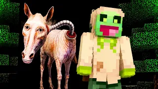 ÉSTA CRIATURA EXTRAÑA APARECIÓ EN MI MUNDO DE MINECRAFT Y NO SE QUIERE IR...