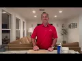 Demo on why Mohawk Revwood floors are the most durable scratch dent moisture resistant flooring