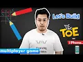 Building Tic Tac Toe on iPhone 13 Pro Max Challenge Multiplayer Game