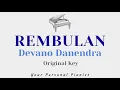 Download Lagu Rembulan - Devano Danendra (Original Key Karaoke) - Piano Instrumental Cover