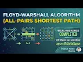 Floyd-Warshall Algorithm All-Pairs Shortest Path Data Structure Algorithm Bangla Tutorial