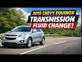 Chevrolet Equinox Transmission Fluid Change DIY Step by Step