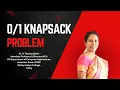 KNAPSACK PROBLEM - ALGORITHM DYNAMIC PROGRAMMING