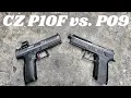 CZ P10F vs P09 battle of the full size CZs