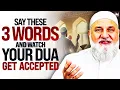 Download Lagu Say These 3 Words and Watch Your Dua Get Accepted | Ustadh Mohamad Baajour #islamicvideo
