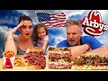 Brits Try Arby s for the first time OMG The REUBEN