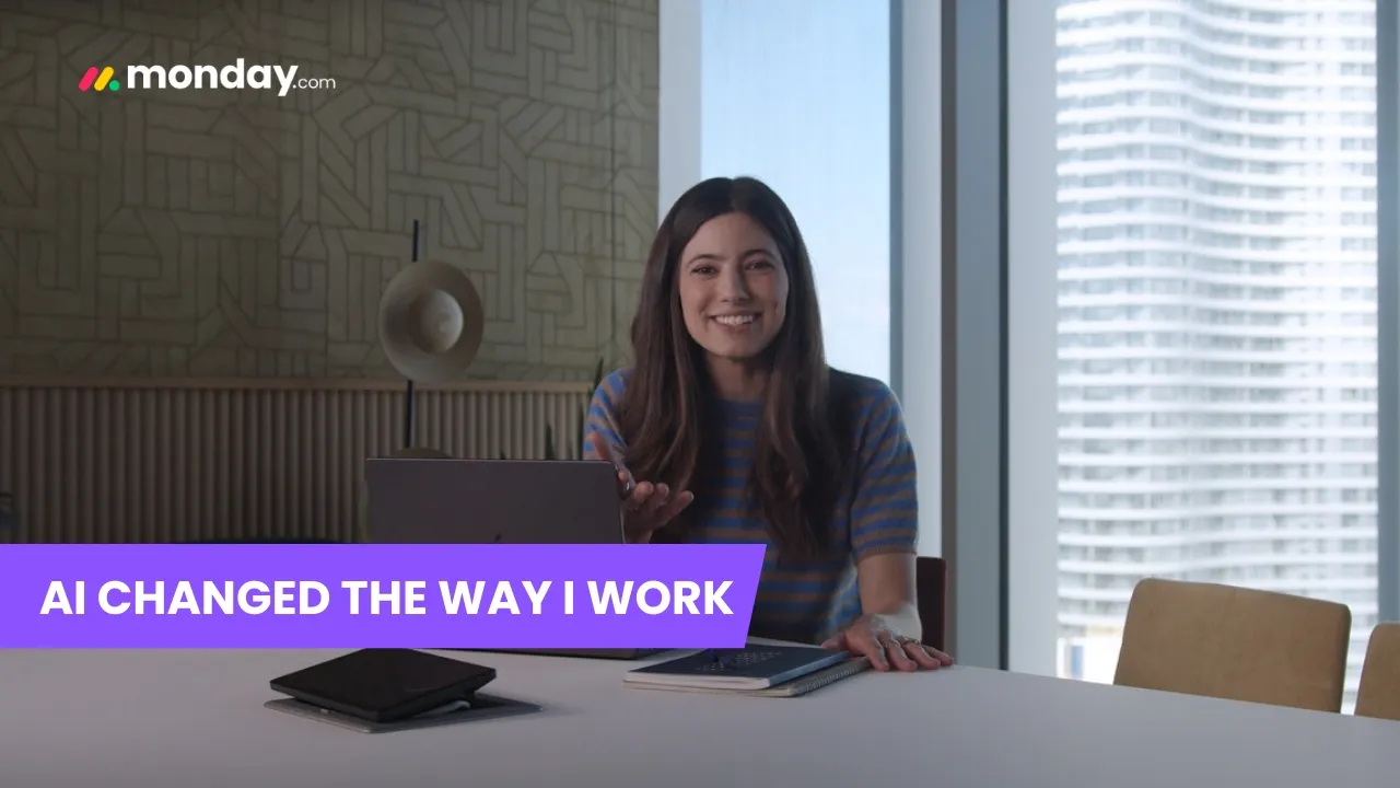 monday.com — monday.com — The Best AI Work Platform (YouTube video ad)