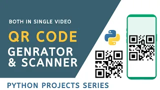 Qr code generator in python Qr code scanner using python Python projects for beginners