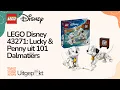 Download Lagu LEGO Disney 43271 - Lucky \u0026 Penny uit 101 Dalmatiërs | Uitgepakt
