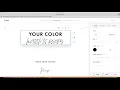 Maskcara Artist Color Match Template Using Flodesk