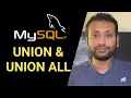 Bangla Database Tutorial 43 UNION UNION ALL in SQL