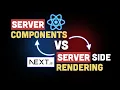 The Difference Between React Server Components RSC Server Side Rendering SSR