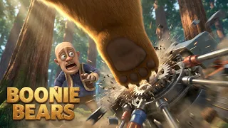 Foot Destruction Fighting Style 🦶 Boonie Bears Feature Film