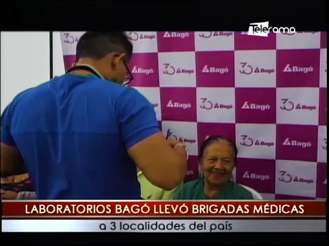 Laboratorio Bagó llevó Brigadas Médicas a 3 localidades del país