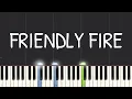 Download Lagu Linkin Park - Friendly Fire Piano Tutorial | Medium