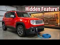 Find Your Jeep Renegade s Hidden Tools Tow Equipment