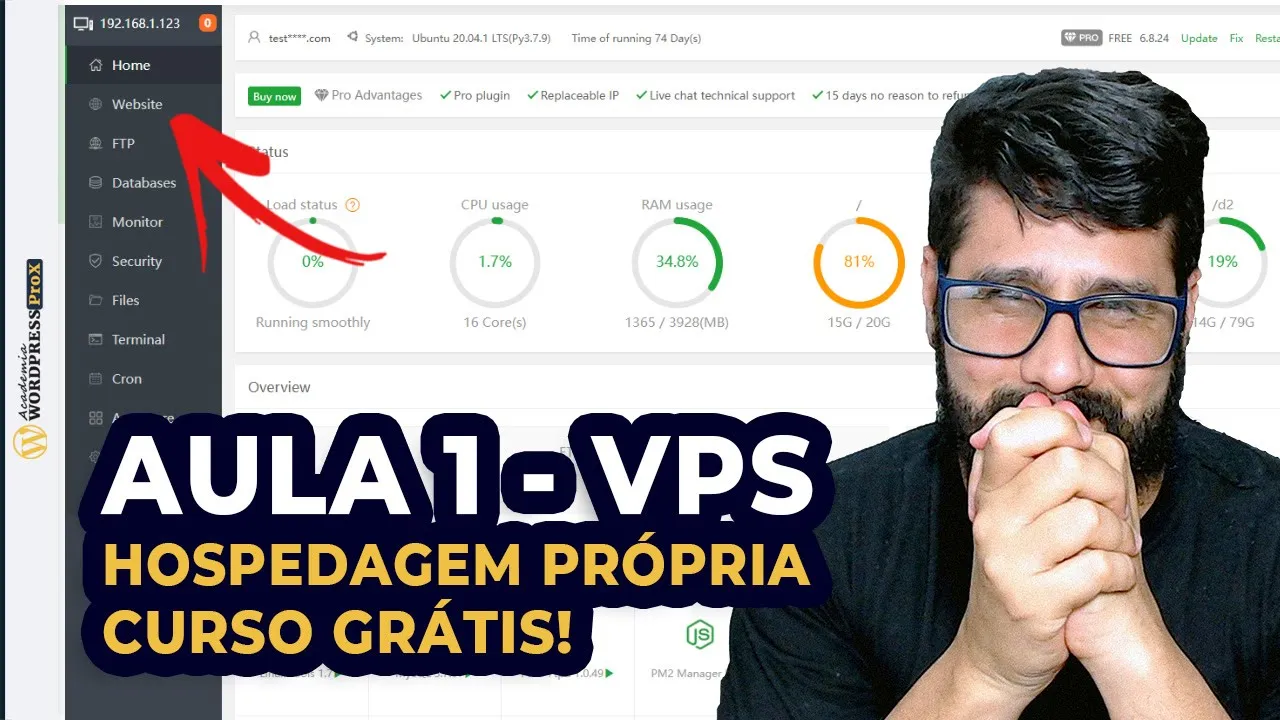????Como Criar Seu Próprio Servidor de Hospedagem Passo a Passo | AULA 1 | SERVIDOR