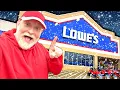CHRISTMAS 2025 AT LOWES STORE TOUR MASSILLON OHIO