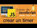 Complete JavaScript Course from Scratch How to Make a Timer 47
