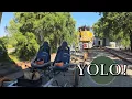 River Fox Train Railbikes Swabbies on the River CA