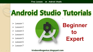 Android Studio Tutorial for Beginners Lesson 1