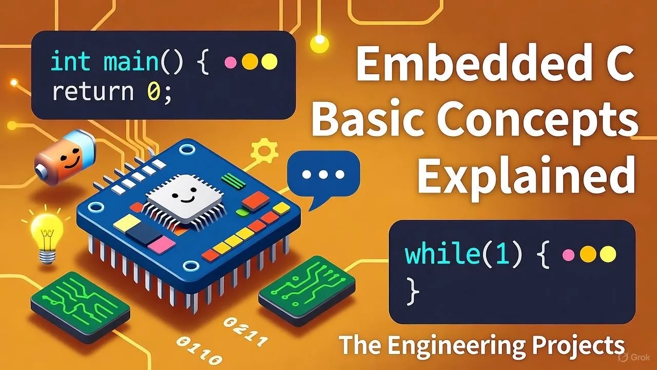 Embedded C Basics:Key Concepts Explained