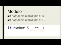 Modulo in Python