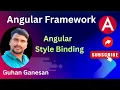 Style Binding Angular Tutorial for Beginners Dynamic Style Angular Style Binding in Tamil