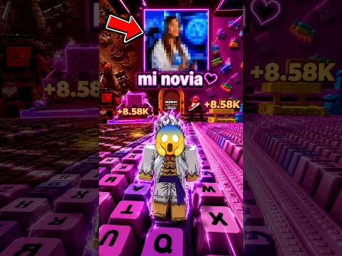 hice el reto de si me caigo muestro una foto de mi novia en +1 escapa del teclado de velocidad 🤕