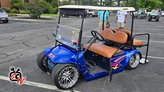 Built Not Bought - Custom Air-Ride Golf Cart