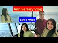 Lunch At The CN Tower 360 REVOLVING Restaurant Fine Dining Toronto Canada Food Review
