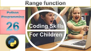 range function in python tutorial 26 coding skills for children in Hindi Urdu