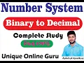 How To Convert Binary To Decimal in Hindi Ashutosh Sir
