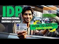 HOW TO APPLY FOR INTERNATIONAL DRIVING LICENSE IDP driving licence Driving License In India