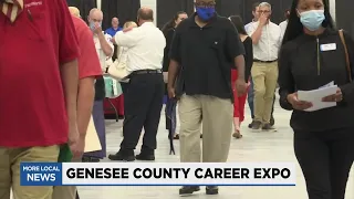 Dozens of companies look for new hires at Flint job fair