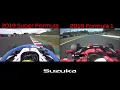 F1 vs Super Formula - 2019 Suzuka