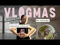 VLOGMAS | day 3 | nutcracker rehearsals, barebell advent calendar, chitchatting with friends