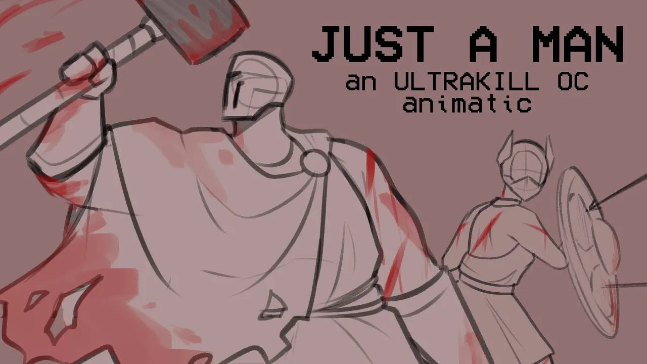 Just A Man Ultrakill OC Animatic - STORYBOARD / ANIMATIC