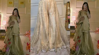 Panel plazo cutting / full circular plazo cutting/ Umbrella plazo cutting/ wedding special dresses