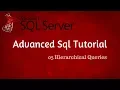 Advanced Sql Tutorial 026 Hierarchical Queries Introduction
