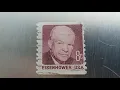 EISENHOWER USA POSTAGE STAMP 8c