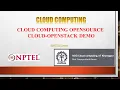 CLOUD COMPUTING OPENSOURCE CLOUD-OPENSTACK DEMO