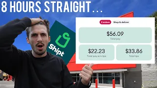I Tested Shipt Shopper For 8 Hours Straight And Made -