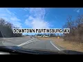 Driving Through Downtown Martinsburg West Virginia Winter 2026