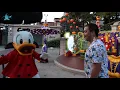Meet 'n Greet with Devil Donald during Halloween at Disneyland Paris