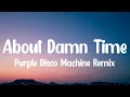 Lizzo - About Damn Time (Purple Disco Machine Remix) (Lyrics)