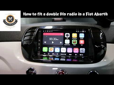 Download MP3 How to install a double din radio in a fiat Abarth